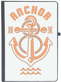 UDNAG Ruled Notebook Diary 'Anchor', [A5 80Pages 80GSM]