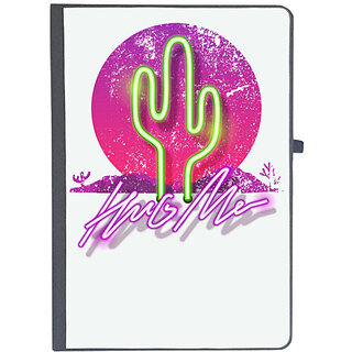 UDNAG Ruled Notebook Diary 'Hug me and cactus', [A5 80Pages 80GSM]