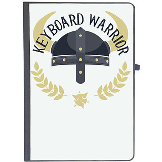 UDNAG Ruled Notebook Diary 'Warrior | Keyboard Warrior', [A5 80Pages 80GSM]