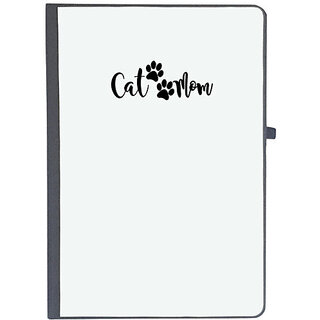 UDNAG Ruled Notebook Diary 'Mom | Cat Mother', [A5 80Pages 80GSM]