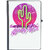 UDNAG Ruled Notebook Diary 'Hug me and cactus', [A5 80Pages 80GSM]