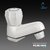 CUROVIT PVC PILLAR COCK TAP Wash Basin WHITE Pillar Cock with Foam Flow for Bathroom / Kitchen PVC Plastic Water Tap