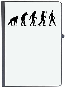 UDNAG Ruled Notebook Diary 'Ancient Man', [A5 80Pages 80GSM]