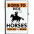 UDNAG Ruled Notebook Diary 'Horse | born to ride horses forced to work', [A5 80Pages 80GSM]
