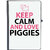 UDNAG Ruled Notebook Diary 'Pig | keep calm and love piggies', [A5 80Pages 80GSM]
