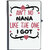 UDNAG Ruled Notebook Diary 'Nana | AINT NO NANA LIKE THE ONE I GOT', [A5 80Pages 80GSM]