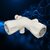 CUROVIT PVC POLO Angle Valve 2IN1 Tap for Bathroom Kitchen Plastic Water Tap for supply of Geyser / Basin / English seat