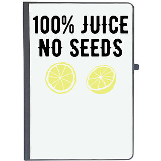 UDNAG Ruled Notebook Diary '100 Juice No Seeds', [A5 80Pages 80GSM]