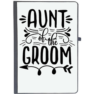 UDNAG Ruled Notebook Diary 'Aunty | Aunt of the', [A5 80Pages 80GSM]