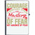 UDNAG Ruled Notebook Diary 'Courage | Courage', [A5 80Pages 80GSM]