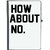 UDNAG Ruled Notebook Diary 'HOW ABOUT No', [A5 80Pages 80GSM]