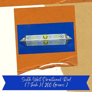 VSP VASTU SAMADHAN - 163 SOUTH WEST DIRECTIONAL ROD-For SOUTH WEST DOSHA / REMEDY for Toilet, Main Door, Cut, Extension