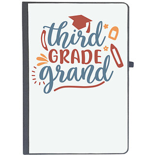 UDNAG Ruled Notebook Diary 'School | third grade grand', [A5 80Pages 80GSM]