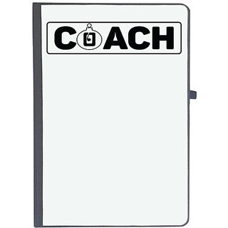 UDNAG Ruled Notebook Diary '| coach-a', [A5 80Pages 80GSM]