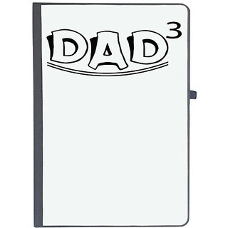 UDNAG Ruled Notebook Diary 'Father | dad 3', [A5 80Pages 80GSM]
