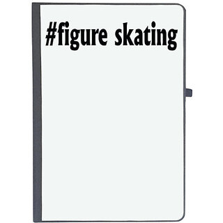 UDNAG Ruled Notebook Diary 'Skating | figure skating', [A5 80Pages 80GSM]
