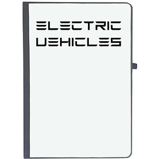 UDNAG Ruled Notebook Diary 'Engineer | Electric Vehicle', [A5 80Pages 80GSM]
