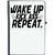 UDNAG Ruled Notebook Diary 'Wakeup | wake up kick ass repeat', [A5 80Pages 80GSM]