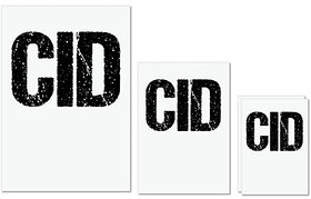 UDNAG Untearable Waterproof Stickers 155GSM 'CID' A4 x 1pc, A5 x 1pc & A6 x 2pc