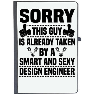 UDNAG Ruled Notebook Diary 'Design Engineer | 6 Sorry', [A5 80Pages 80GSM]