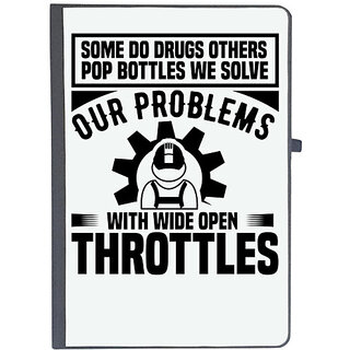 UDNAG Ruled Notebook Diary 'Mechanical Engineer ', [A5 80Pages 80GSM]