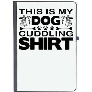 UDNAG Ruled Notebook Diary 'Dog | This is my dog', [A5 80Pages 80GSM]
