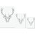 UDNAG Untearable Waterproof Stickers 155GSM 'Geometry | Deer Head Geometry' A4 x 1pc, A5 x 1pc & A6 x 2pc