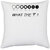UDNAG White Polyester 'Camera | F number' Pillow Cover [16 Inch X 16 Inch]