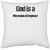 UDNAG White Polyester 'Mechanical Engineer |  is a Mechanical Engineer' Pillow Cover [16 Inch X 16 Inch]