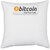 UDNAG White Polyester 'Crycryptocurrency | Bitcoin accepted here' Pillow Cover [16 Inch X 16 Inch]