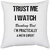 UDNAG White Polyester 'Meth Expert | I watch Breaking Bad' Pillow Cover [16 Inch X 16 Inch]