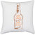 UDNAG White Polyester 'Wine | Old wine Old friend' Pillow Cover [16 Inch X 16 Inch]