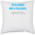 UDNAG White Polyester 'Leader | I am a leader not a follower' Pillow Cover [16 Inch X 16 Inch]