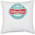 UDNAG White Polyester 'Adventure' Pillow Cover [16 Inch X 16 Inch]