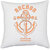 UDNAG White Polyester 'Anchor' Pillow Cover [16 Inch X 16 Inch]