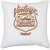 UDNAG White Polyester 'Vintage Car | Vintage Car forever' Pillow Cover [16 Inch X 16 Inch]