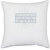 UDNAG White Polyester 'Walking | A shade has so much more to offer than just to walk' Pillow Cover [16 Inch X 16 Inch]