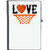 UDNAG Ruled Notebook Diary 'Basketball | Love copy 4', [A5 80Pages 80GSM]