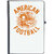 UDNAG Ruled Notebook Diary 'Football | American copy', [A5 80Pages 80GSM]