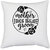 UDNAG White Polyester 'Mother | MOther of the groomm' Pillow Cover [16 Inch X 16 Inch]
