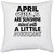 UDNAG White Polyester 'Girls | april girls' Pillow Cover [16 Inch X 16 Inch]