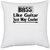 UDNAG White Polyester 'Guitar | bass like guiter' Pillow Cover [16 Inch X 16 Inch]