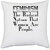 UDNAG White Polyester 'Feminism | feminism the radical.' Pillow Cover [16 Inch X 16 Inch]