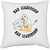 UDNAG White Polyester 'Leader | Bad Leadership' Pillow Cover [16 Inch X 16 Inch]