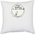 UDNAG White Polyester 'Mobile | Stop looking at your phone look around you' Pillow Cover [16 Inch X 16 Inch]