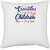 UDNAG White Polyester 'Children | Donalt Trump' Pillow Cover [16 Inch X 16 Inch]