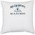 UDNAG White Polyester 'Fishing | My equipment' Pillow Cover [16 Inch X 16 Inch]