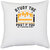 UDNAG White Polyester 'Birthday | Study the past if you would define the future!' Pillow Cover [16 Inch X 16 Inch]