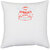 UDNAG White Polyester 'Golf | Forget your opponents; always play against parr' Pillow Cover [16 Inch X 16 Inch]