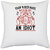 UDNAG White Polyester 'Hot Rod Car | Your video made me look like an idiot' Pillow Cover [16 Inch X 16 Inch]